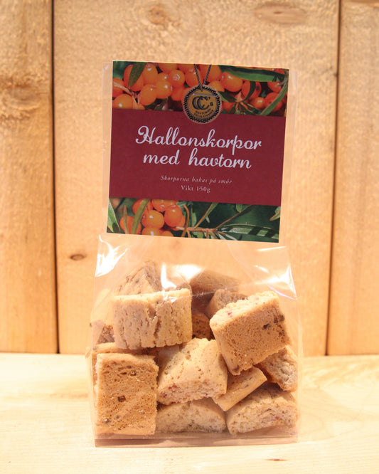 Hallonskorpor med Havtorn