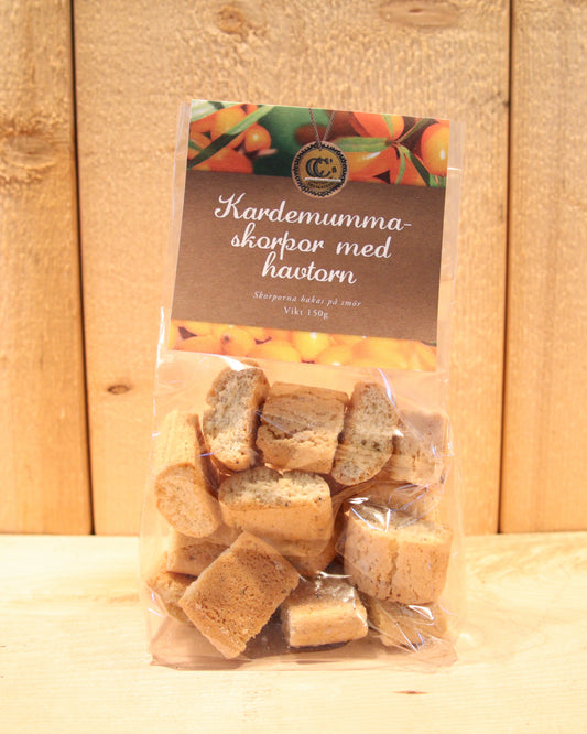 Kardemummaskorpor med Havtorn